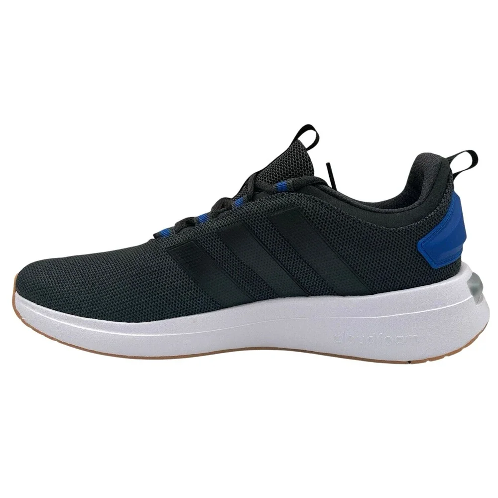 Adidas Racer TR23 Cloudform Mens Running Shoes‎ Size 9 Gray/Black Lace Up IG7328